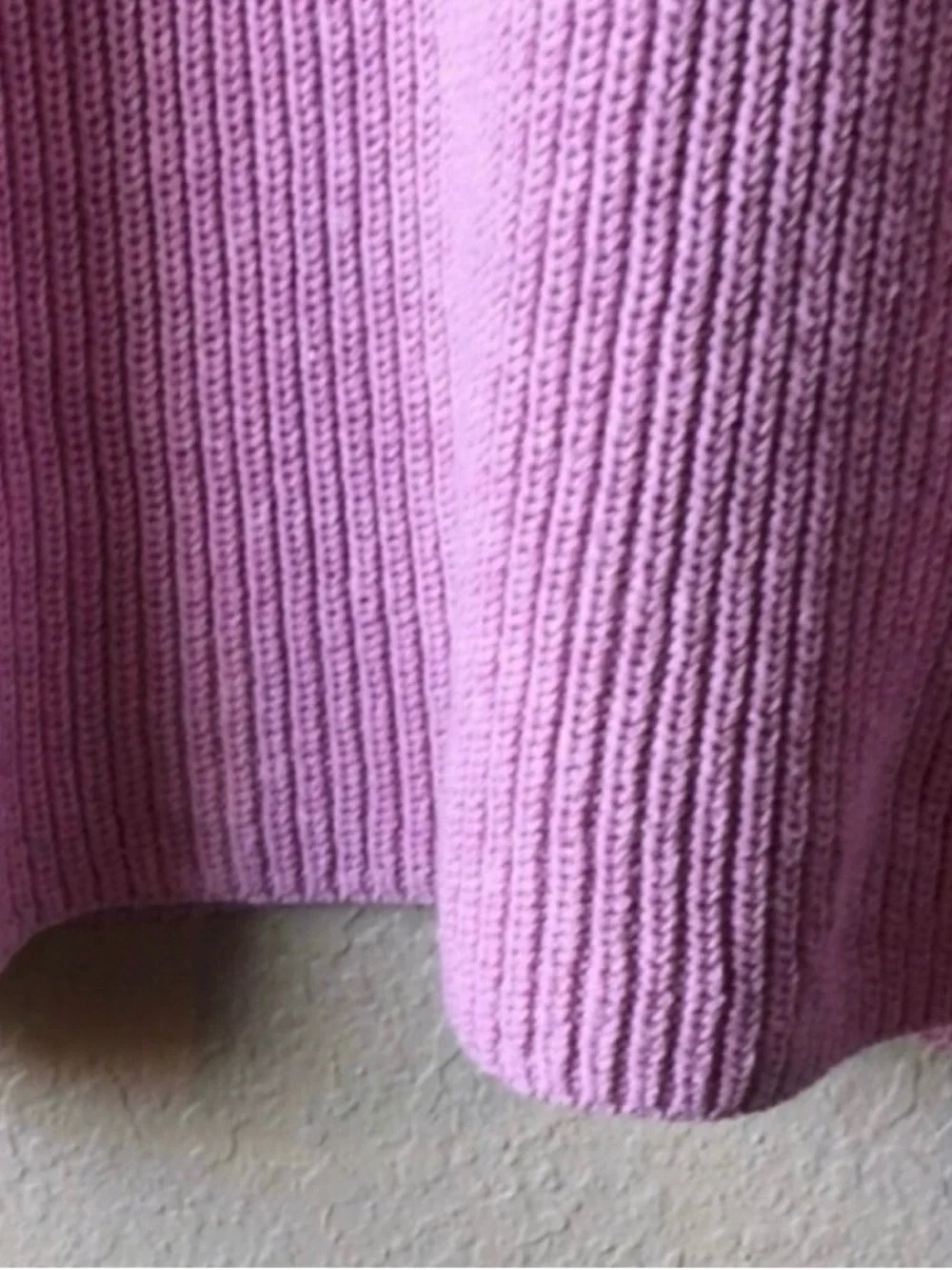 New Croft & Barrow Sweater Light Purple Knit Crew Neck Women’s 1X Casual Classic
